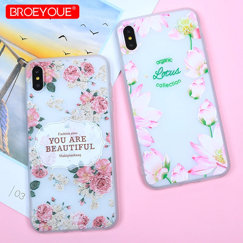 Retro Flowers Cases For iPhone XS Max Soft TPU Silicone 3D Relief Colorful Back Phone Cover For XS Max Luxury Thin Clear Shells
Retro Flowers Cases For iPhone XS Max Soft TPU Silicone 3D Relief Colorful Back Phone Cover For XS Max Luxury Thin Clear Shells
