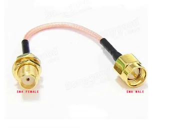 50pcs/lot RG316 Cable SMA Female Nut to SMA Male RF Cable Adapter Connector 15cm
50pcs/lot RG316 Cable SMA Female Nut to SMA Male RF Cable Adapter Connector 15cm