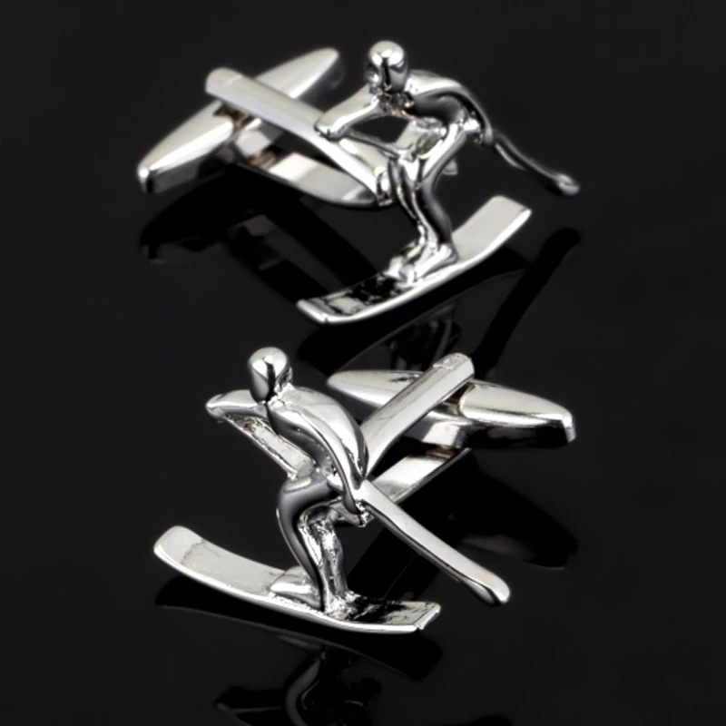 Free shipping, high-end new fashion ski sport cufflinks men's shirt cufflinks, top master design brand buttons
Free shipping, high-end new fashion ski sport cufflinks men's shirt cufflinks, top master design brand buttons