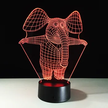 Standing Elephant Table Lamp 7 Colors Changing Desk Lamp 3d Lamp Novelty Led Night Lights Led Light DropShip
Standing Elephant Table Lamp 7 Colors Changing Desk Lamp 3d Lamp Novelty Led Night Lights Led Light DropShip