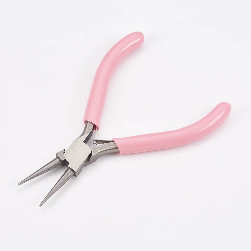 Jewelry Pliers Carbon Steel Round Nose Pliers Hand Tools Polishing Jewelry Making Tools 12x7.6x0.9cm
Jewelry Pliers Carbon Steel Round Nose Pliers Hand Tools Polishing Jewelry Making Tools 12x7.6x0.9cm