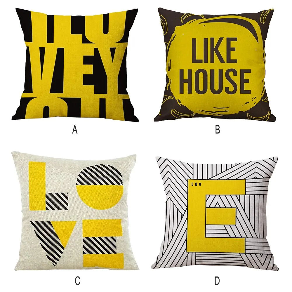 2019 English Alphabet Pillow Case Print Cushion case Room Home seat Housse de Coussin Pillowcase z0612#G30
2019 English Alphabet Pillow Case Print Cushion case Room Home seat Housse de Coussin Pillowcase z0612#G30