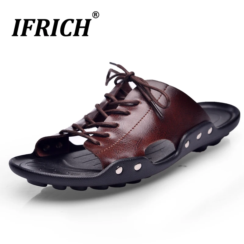 New Cool Slippers Beach Men Summer Lacing Male Slippers Comfortable Casual Outdoor Beach Shoes Designer Man Travel Slippers
New Cool Slippers Beach Men Summer Lacing Male Slippers Comfortable Casual Outdoor Beach Shoes Designer Man Travel Slippers
