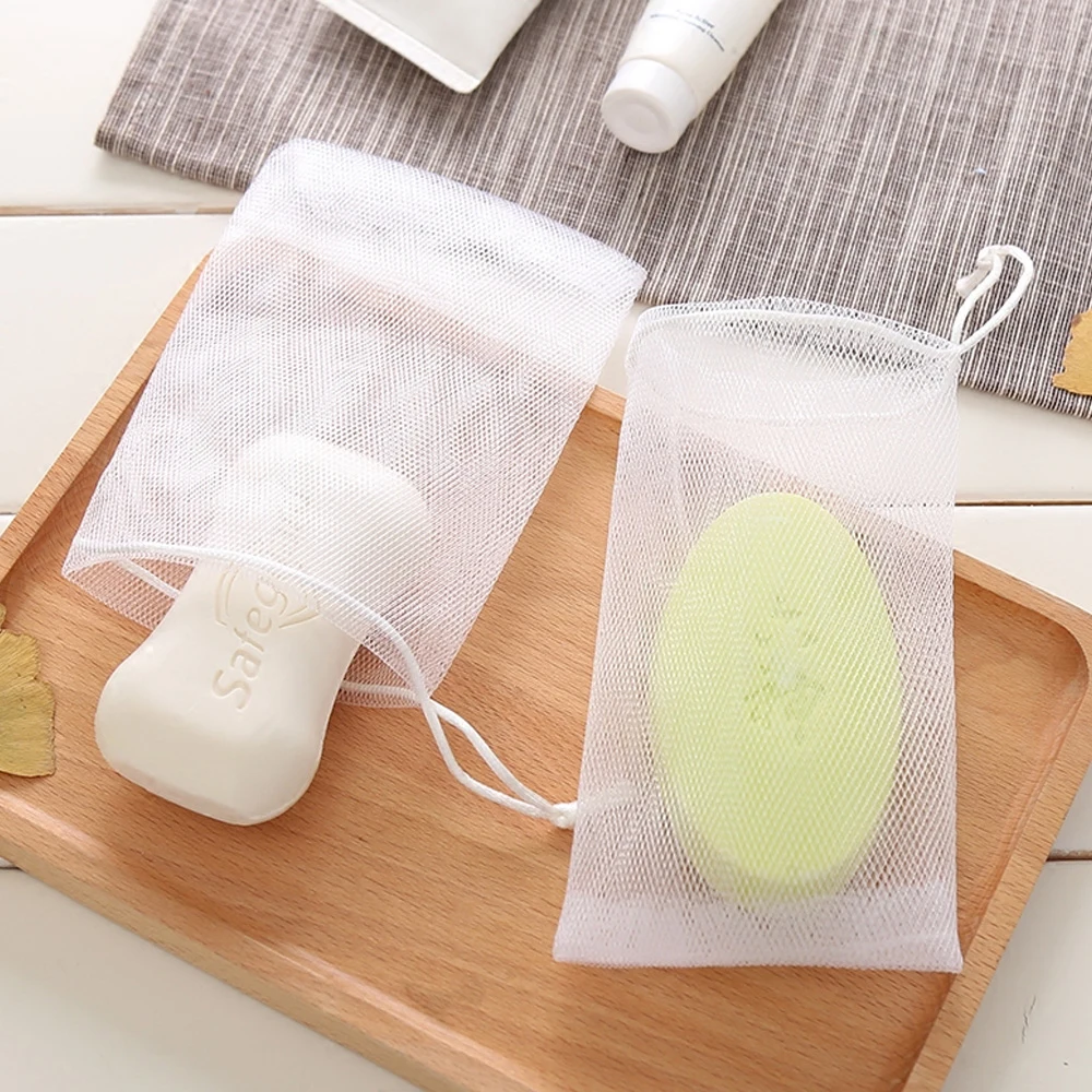 Delicate and elastic white pull line 2 layer mesh soap protection bag foam manufacturing bag net bag
Delicate and elastic white pull line 2 layer mesh soap protection bag foam manufacturing bag net bag