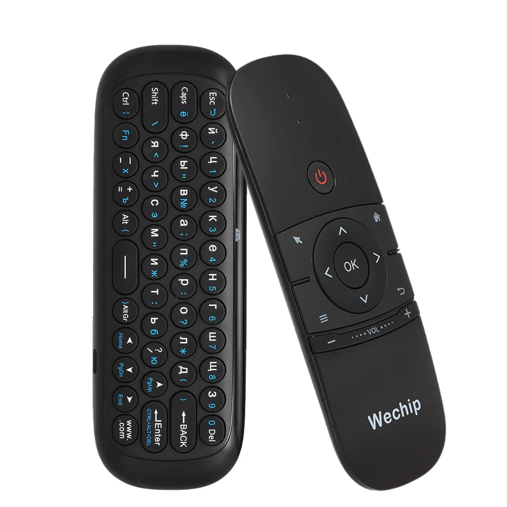 W1 2.4G Air Mouse Wireless Keyboard Remote Control Infrared Remote Learning 6-Axis Motion Sense w/USB Receiver for TV BOX
W1 2.4G Air Mouse Wireless Keyboard Remote Control Infrared Remote Learning 6-Axis Motion Sense w/USB Receiver for TV BOX