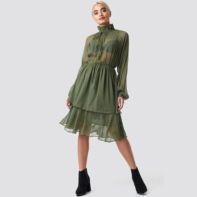 sexy women dress vintage midi lace bandage black dresses woman party night long sleeve chiffon ruffle see through winter autumn
sexy women dress vintage midi lace bandage black dresses woman party night long sleeve chiffon ruffle see through winter autumn