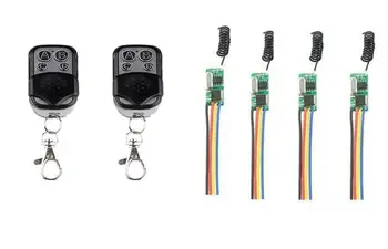 RF Wireless Remote Control Switch 433m/315M 3.7v 4.5v 5v 6v 9v Micro Receiver Switch+ Transmitter DC3.5V-12V Wide Voltage 1A Mos
RF Wireless Remote Control Switch 433m/315M 3.7v 4.5v 5v 6v 9v Micro Receiver Switch+ Transmitter DC3.5V-12V Wide Voltage 1A Mos