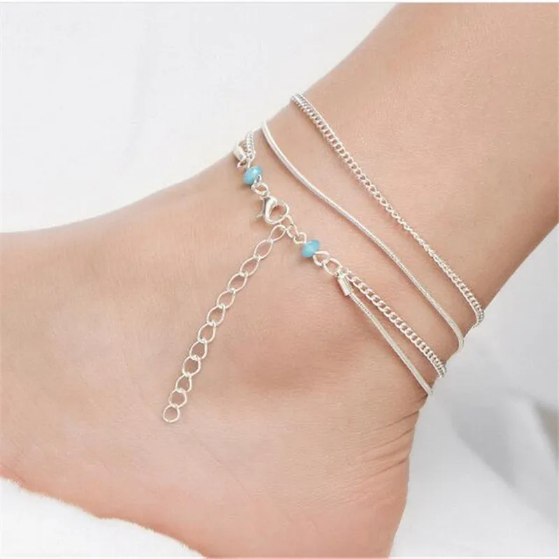 LUFANG 2019 new Fashion Blue Anklets Jewelry Girl Ladies Modern Beach Bohemian Simple Anklets For Women Toe Ring Anklets Jewelry
LUFANG 2019 new Fashion Blue Anklets Jewelry Girl Ladies Modern Beach Bohemian Simple Anklets For Women Toe Ring Anklets Jewelry