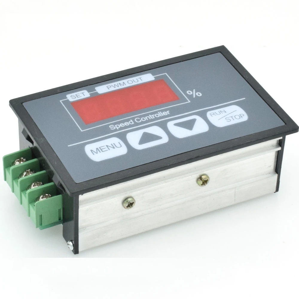 Digital display Panel 30A DC 6V~60V PWM Motor Speed Controller Slow start/stop revolving speed Time Adjustable
Digital display Panel 30A DC 6V~60V PWM Motor Speed Controller Slow start/stop revolving speed Time Adjustable