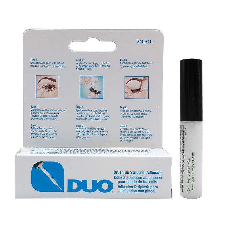 Professional Quick Dry False Eyelash Glue Long-lasting Beauty Makeup Adhesive Double Eyelid Easy To Move Transparent Black White
Professional Quick Dry False Eyelash Glue Long-lasting Beauty Makeup Adhesive Double Eyelid Easy To Move Transparent Black White