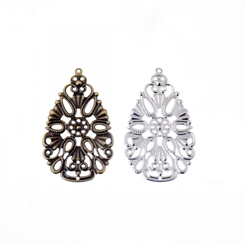 Free shipping Retail 10Pcs Filigree Wraps Flower Connectors Pendants Metal Crafts Gift Decoration DIY Findings 48x28mm
Free shipping Retail 10Pcs Filigree Wraps Flower Connectors Pendants Metal Crafts Gift Decoration DIY Findings 48x28mm