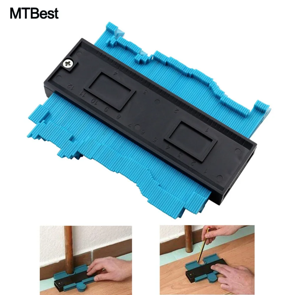 Plastic Profile Copy Gauge Contour Gauge Duplicator Standard 5" Width Wood Marking Tool Tiling Laminate Tiles General Hand Tools
Plastic Profile Copy Gauge Contour Gauge Duplicator Standard 5" Width Wood Marking Tool Tiling Laminate Tiles General Hand Tools