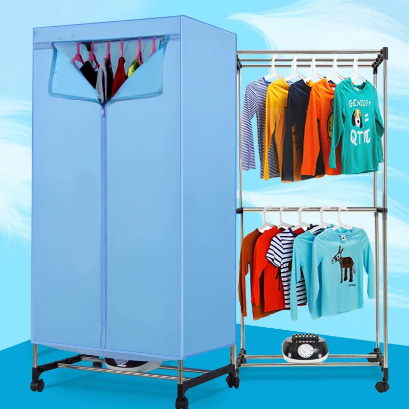 Double stainless steel dryer household dryer small wardrobe automatic power off quick drying machine CD04
Double stainless steel dryer household dryer small wardrobe automatic power off quick drying machine CD04