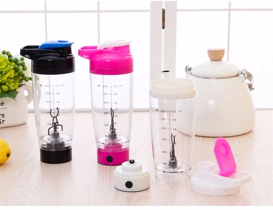 Creative 600ml Water Bottles Best seller automatic mixer protein shaker kettle beverage automatic coffee milk Water Bottle sale
Creative 600ml Water Bottles Best seller automatic mixer protein shaker kettle beverage automatic coffee milk Water Bottle sale