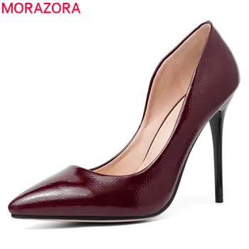 MORAZORA 2019 hot sale women pumps thin high heels shoes pointed toe spring summer single shoes sexy party wedding shoes woman
MORAZORA 2019 hot sale women pumps thin high heels shoes pointed toe spring summer single shoes sexy party wedding shoes woman
