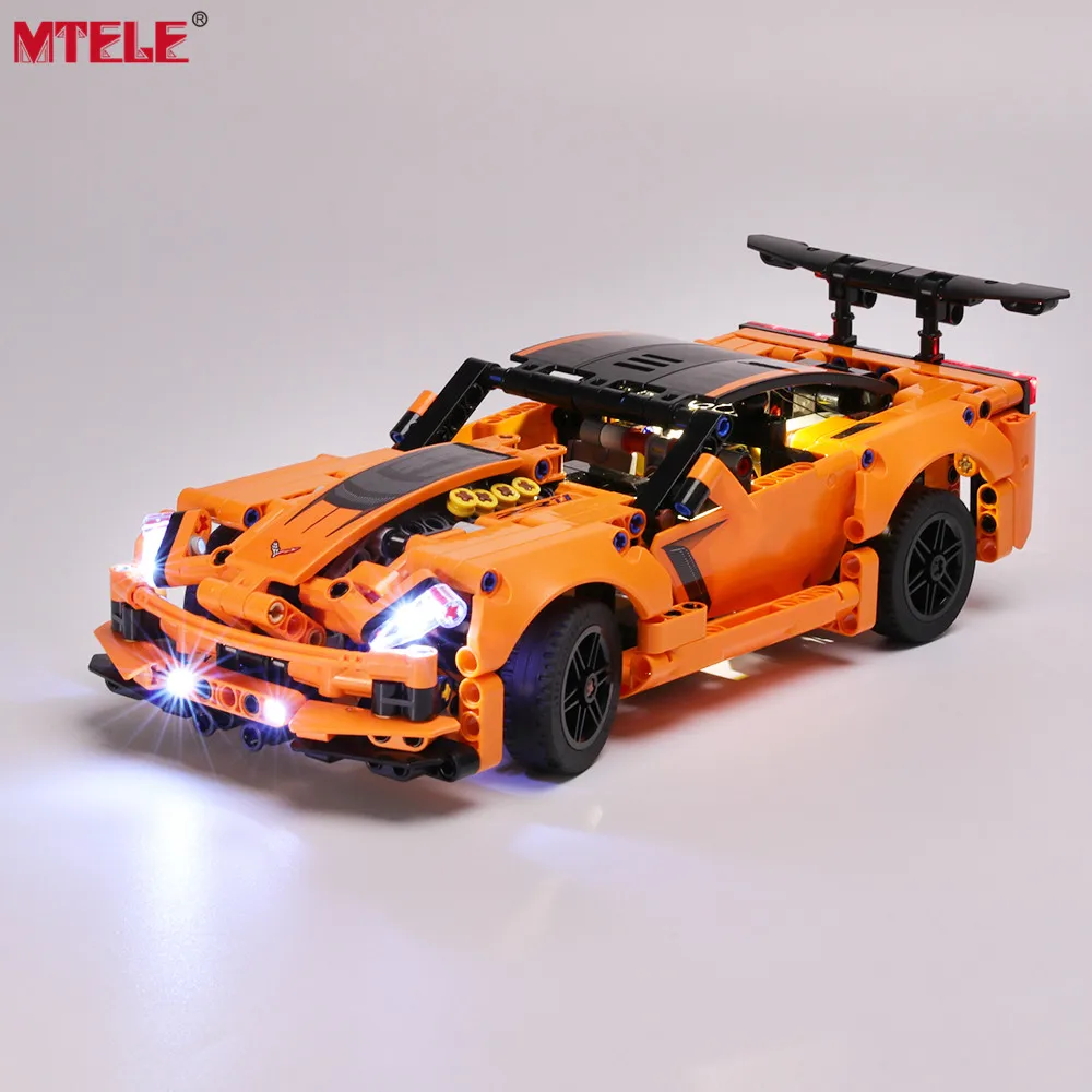 MTELE Brand LED Light Up Kit Toy For Technic Series Chevrolet Corvette ZR1 Lighting Set Compatile With 42093
MTELE Brand LED Light Up Kit Toy For Technic Series Chevrolet Corvette ZR1 Lighting Set Compatile With 42093