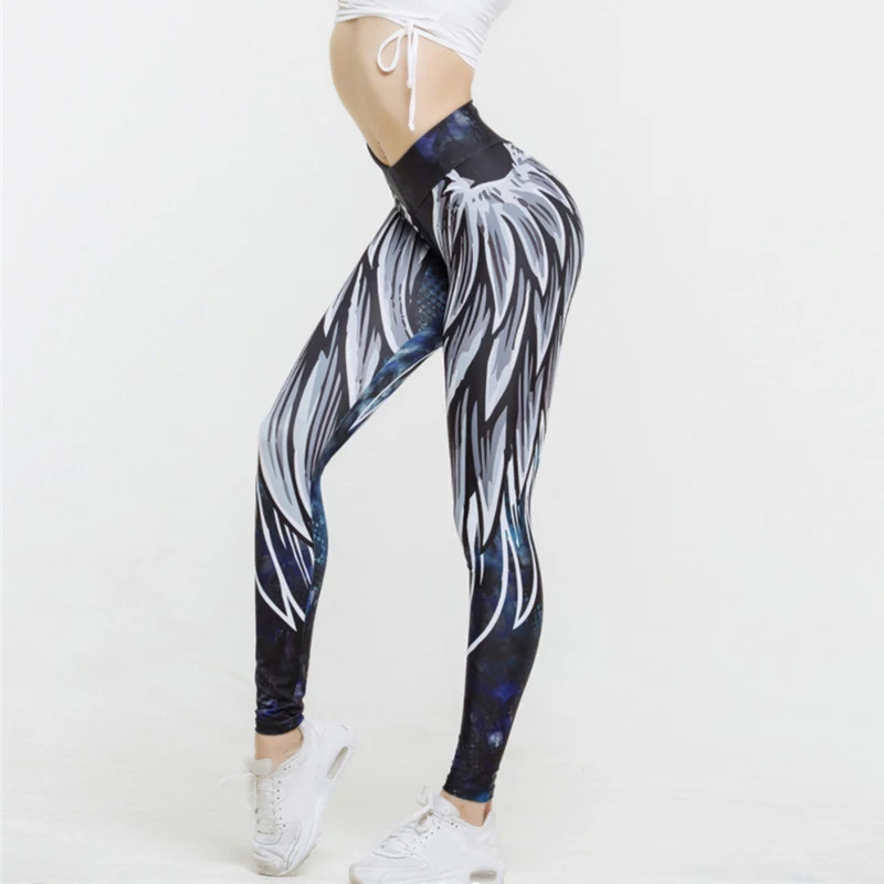 Women 3D Wing Print Push Up Fitness Leggings 2018 Autumn Elastic Skinny Female Legings Athleisure Bodybuilding Sexy Ladies Pants
Women 3D Wing Print Push Up Fitness Leggings 2018 Autumn Elastic Skinny Female Legings Athleisure Bodybuilding Sexy Ladies Pants