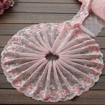 Free shipping 2yards/lot 7.88Inches Wide Embroidered Tulle Lace trim mesh lace trim~pink~lovely~High Quality
Free shipping 2yards/lot 7.88Inches Wide Embroidered Tulle Lace trim mesh lace trim~pink~lovely~High Quality