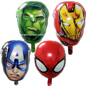10pcs Avenger Alliance Balloon Collection American Captain & Spiderman & Hulk & Iron Man Aluminous Balloon Party Decorative Item
10pcs Avenger Alliance Balloon Collection American Captain & Spiderman & Hulk & Iron Man Aluminous Balloon Party Decorative Item