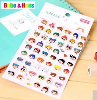 New cute happy smile face designs deco PVC sticker Scrapbooking Decoration label Wholesale
New cute happy smile face designs deco PVC sticker Scrapbooking Decoration label Wholesale