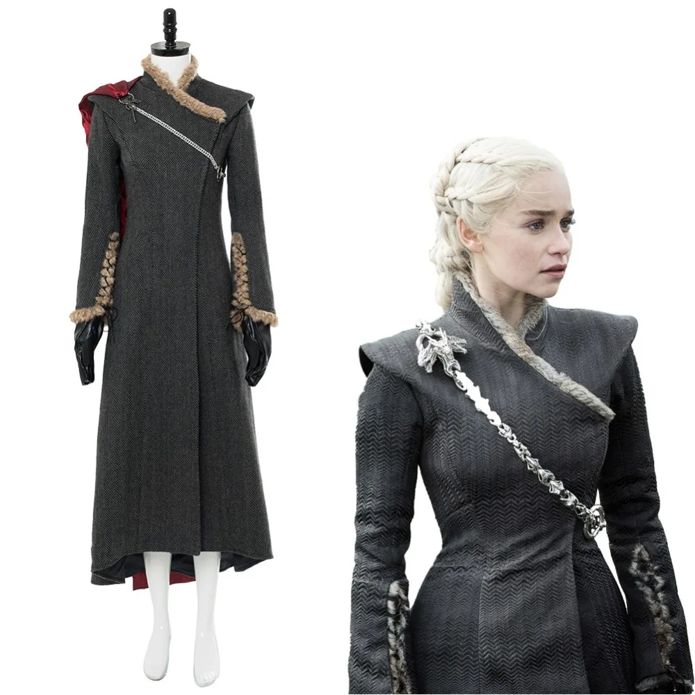 Daenerys Targaryen Costume Dress Game of Thrones Season 7 Cosplay Mother of Dragon Costume Outfit Halloween Cosplay Costume
Daenerys Targaryen Costume Dress Game of Thrones Season 7 Cosplay Mother of Dragon Costume Outfit Halloween Cosplay Costume