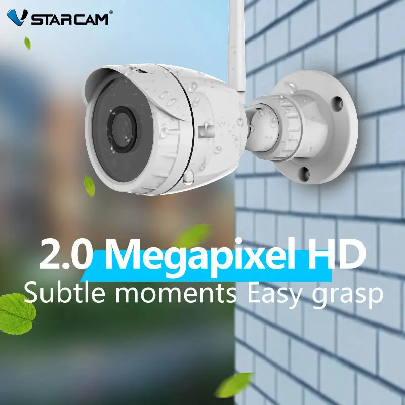 Vstarcam 1080 P 2MP FHD Security Waterdichte Bewakingscamera Draadloze IR-Cut CCTV Outdoor Bullet IP Camera C17S
Vstarcam 1080 P 2MP FHD Security Waterdichte Bewakingscamera Draadloze IR-Cut CCTV Outdoor Bullet IP Camera C17S