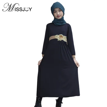 MISSJOY Abaya for Children dress girl Dubai 2018 Long Sleeve Flower Patchwork Arab Muslim Fashion Casual Long Maxi Dress Islamic
MISSJOY Abaya for Children dress girl Dubai 2018 Long Sleeve Flower Patchwork Arab Muslim Fashion Casual Long Maxi Dress Islamic