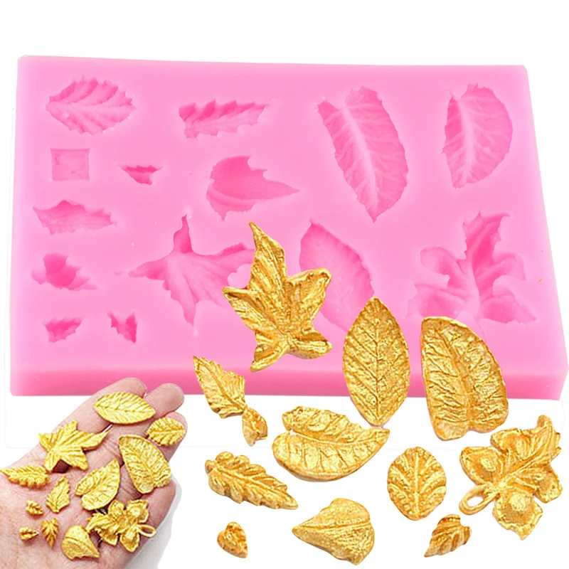 Sugarcraft 1 Piece Leaf Silicone Mold Fondant Molds Cake Decorating Tools Chocolate Gumpaste Moulds Resin Clay Baking Mould
Sugarcraft 1 Piece Leaf Silicone Mold Fondant Molds Cake Decorating Tools Chocolate Gumpaste Moulds Resin Clay Baking Mould