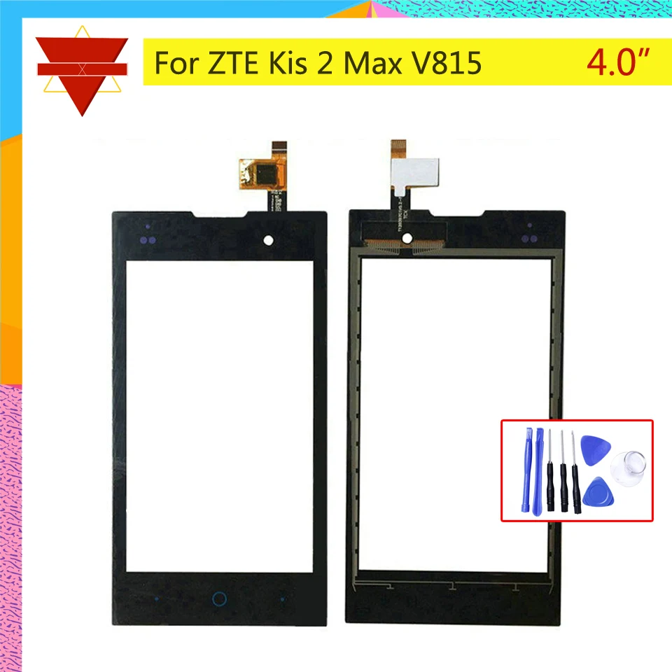 4.0"Original Touch Screen Digitizer For ZTE Kis 2 Max V815 V815W Front Glass Sensor Touch Panel Touchscreen Lens Replacement
4.0"Original Touch Screen Digitizer For ZTE Kis 2 Max V815 V815W Front Glass Sensor Touch Panel Touchscreen Lens Replacement