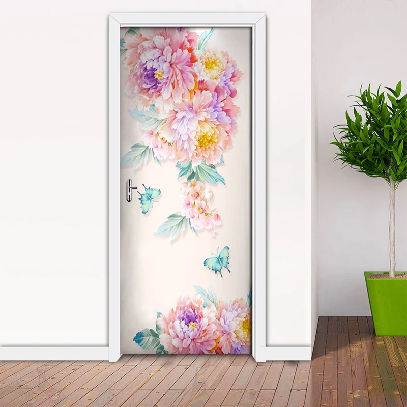 Home Decor 3D Print Flower Butterfly Picture Sticker Self Adhesive Wardrobe and Other Sliding Doors Waterproof Decal Art Poster
Home Decor 3D Print Flower Butterfly Picture Sticker Self Adhesive Wardrobe and Other Sliding Doors Waterproof Decal Art Poster