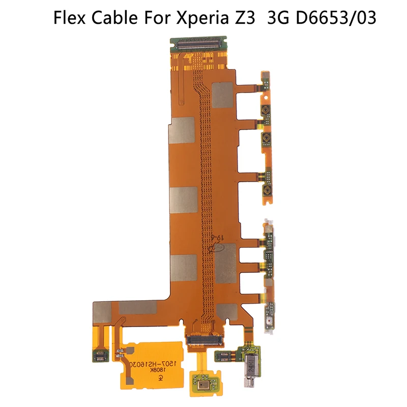 Replacement Motherboard Flex Cable Volume Power Button & Microphone Flex for Sony Xperia Z3 3G D6653/03 new
Replacement Motherboard Flex Cable Volume Power Button & Microphone Flex for Sony Xperia Z3 3G D6653/03 new