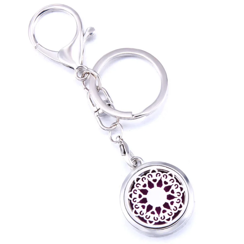 Kaleidoscope Pattern Stainless Steel Fashion Perfume Aroma Locket Keychain Aromatherapy Essential Oil Diffuser Keyring Jewelry
Kaleidoscope Pattern Stainless Steel Fashion Perfume Aroma Locket Keychain Aromatherapy Essential Oil Diffuser Keyring Jewelry