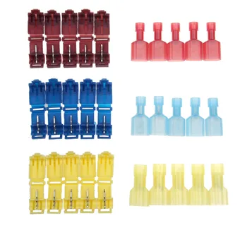 120Pcs/60pairs Insulated Wire Connectors Assorted Set Scotch Lock Quick Splice Terminals Combo 22-10 AWG
120Pcs/60pairs Insulated Wire Connectors Assorted Set Scotch Lock Quick Splice Terminals Combo 22-10 AWG