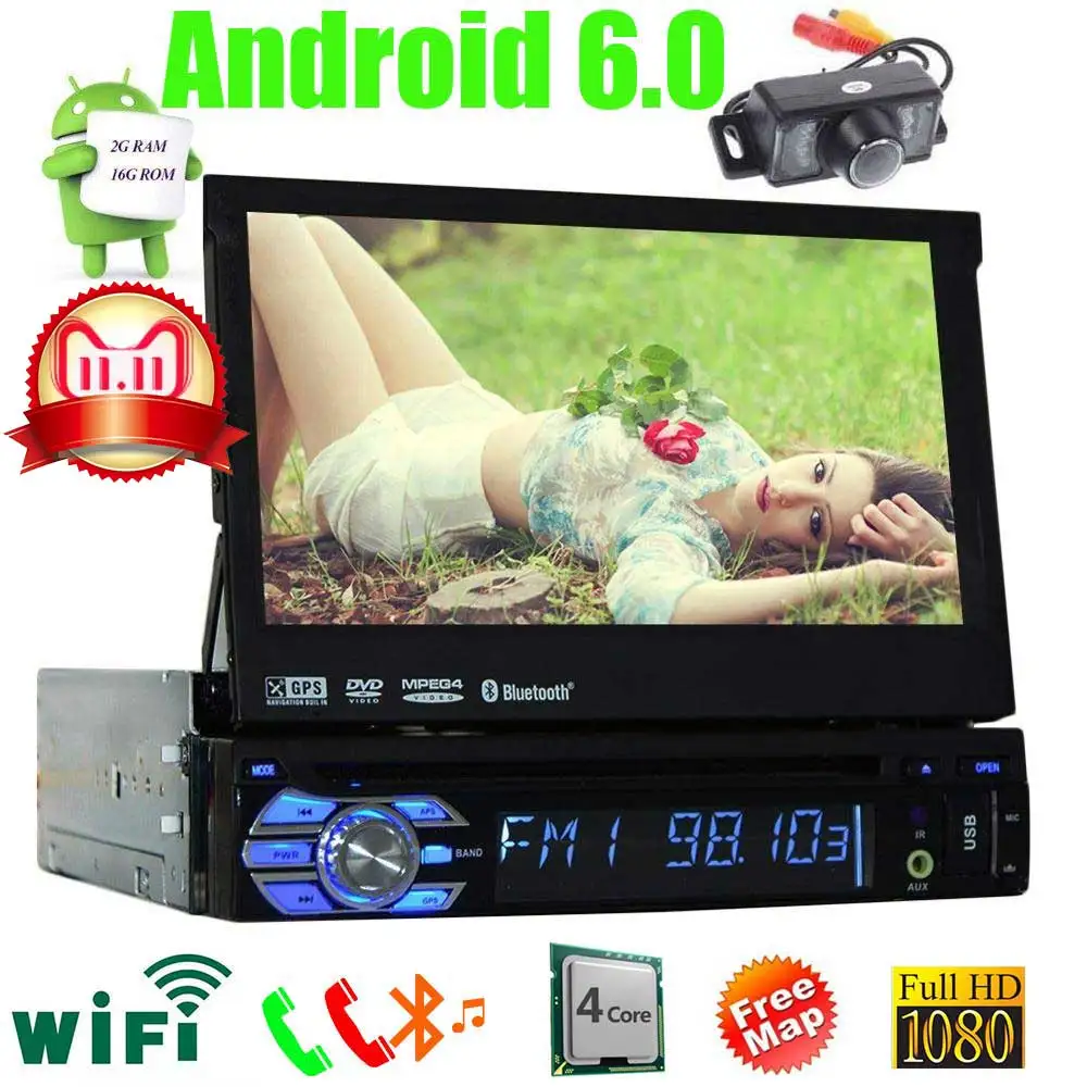 GPS Radio DVD Player 1 Din Android Car PC Stereo Navigation with WiFi Touch Screen Bluetooth Quad CORE 7 inch Split Screen map
GPS Radio DVD Player 1 Din Android Car PC Stereo Navigation with WiFi Touch Screen Bluetooth Quad CORE 7 inch Split Screen map
