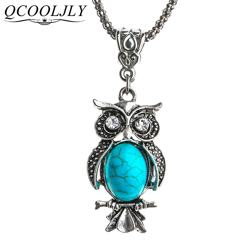 QCOOLJLY New Lovely Owl Shape Pendant Necklace Alloy Long Necklace Sweater Accessories
QCOOLJLY New Lovely Owl Shape Pendant Necklace Alloy Long Necklace Sweater Accessories