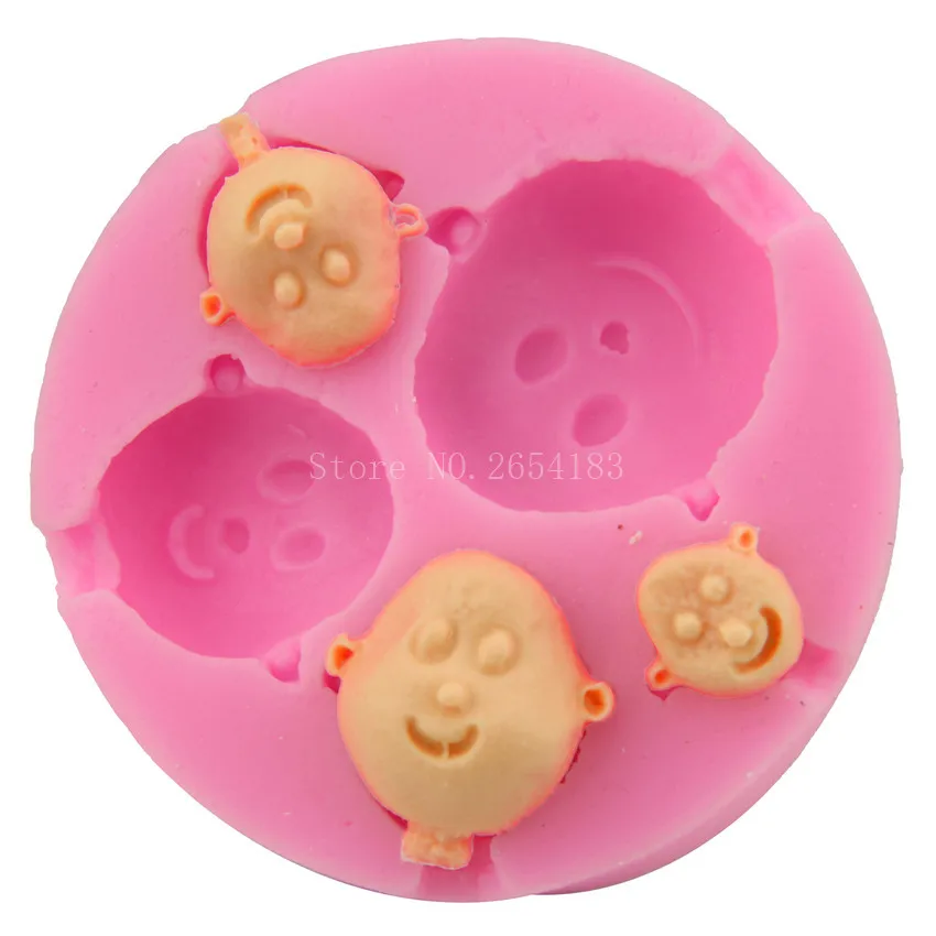 Baby Smile Face Head Silicone Fondant Soap 3D Cake Mold Cupcake Jelly Candy Sugar Chocolate Decoration Baking Tool Moulds FQ2394
Baby Smile Face Head Silicone Fondant Soap 3D Cake Mold Cupcake Jelly Candy Sugar Chocolate Decoration Baking Tool Moulds FQ2394