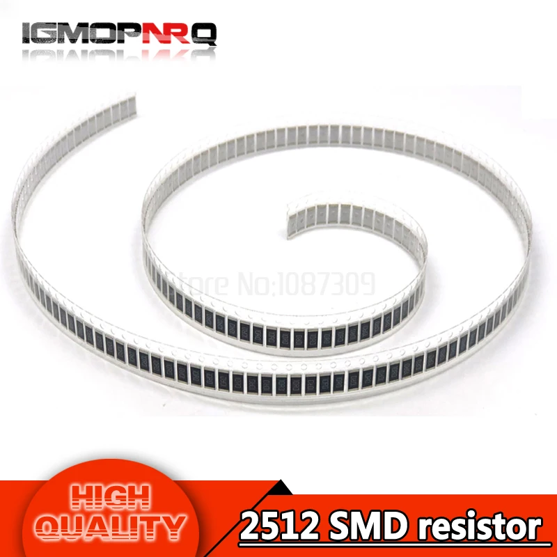 50Pcs 2512 SMD chip fixed resistor 1% 1W 0.1R 0.01R 0.05R 0.001R 0.33R 1R 0R 10R 100R 1K 0.001 0.01 0.1 0.33 0.05 1 0 10 100 ohm
50Pcs 2512 SMD chip fixed resistor 1% 1W 0.1R 0.01R 0.05R 0.001R 0.33R 1R 0R 10R 100R 1K 0.001 0.01 0.1 0.33 0.05 1 0 10 100 ohm