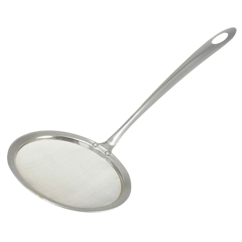 Kitchen Soup Skimmer Scoop Colander Mesh Strainers Stainless Steel Colander Cooking Tools
Kitchen Soup Skimmer Scoop Colander Mesh Strainers Stainless Steel Colander Cooking Tools