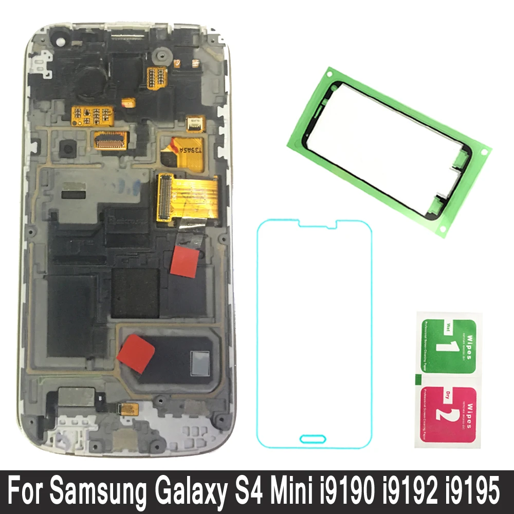 Super AMOLED LCD For Samsung Galaxy S4mini i9190 i9195 I9192 Display 100% Tested Working Touch Screen Assembly Frame
Super AMOLED LCD For Samsung Galaxy S4mini i9190 i9195 I9192 Display 100% Tested Working Touch Screen Assembly Frame