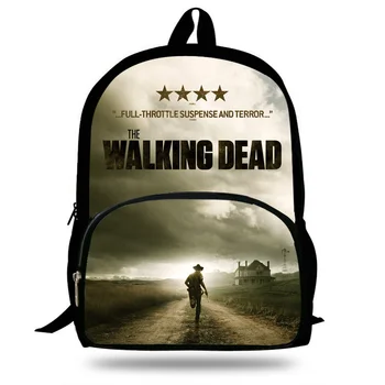 New 16inch Popular Print Bag For Children Boys Girls The Walking Dead Backpack For Kids School Bags For Teenagers Casual Bag
New 16inch Popular Print Bag For Children Boys Girls The Walking Dead Backpack For Kids School Bags For Teenagers Casual Bag