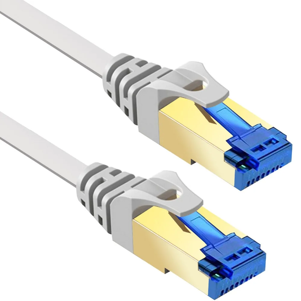 CAT6 плоский Ethernet кабель 10 м/15 м/30 м/1000 Мбит/с CAT 6 RJ45 сетевой Патч корд LAN для