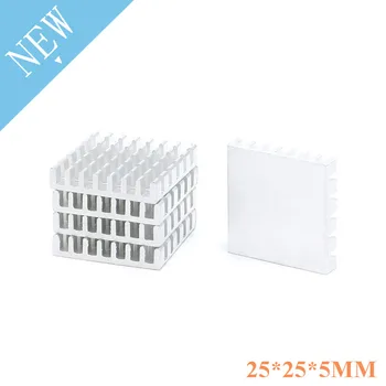 5pcs Heatsink 25X25X5mm Radiator Cooler Radiator Aluminum 25mmX25mmX5mm Heat Sink Metal Slotting For Cooling Amplifier 25*25*5mm
5pcs Heatsink 25X25X5mm Radiator Cooler Radiator Aluminum 25mmX25mmX5mm Heat Sink Metal Slotting For Cooling Amplifier 25*25*5mm