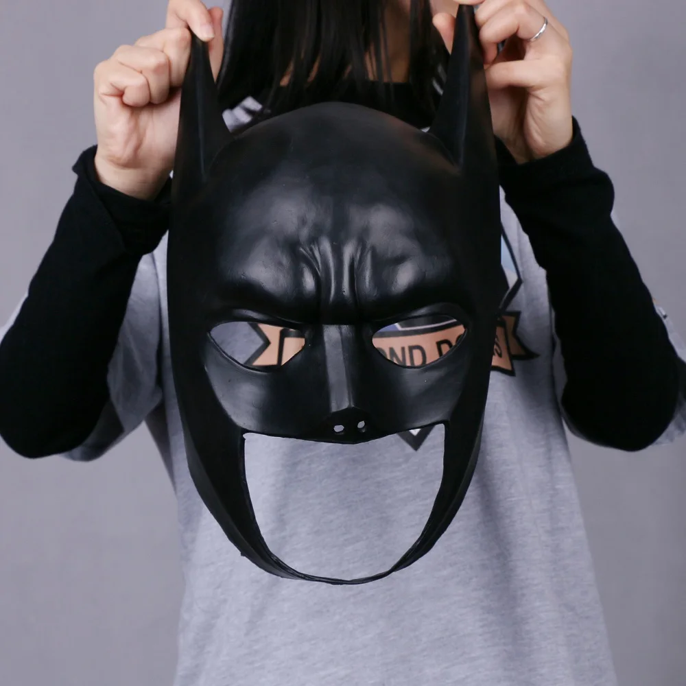 Batman Masks Full Head Batman Vs Superman Mask Dark Knight Latex Mask Cosplay Batman Mask Halloween Party (9)