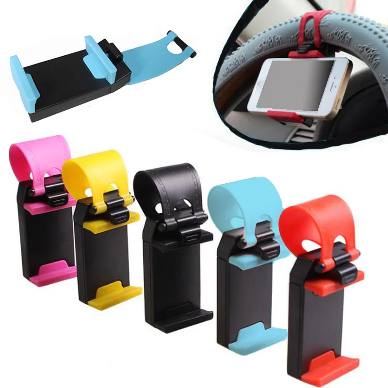 Sale Universal Car Holder Steering Wheel Bike Clip Mount 5Colors Holder For Mobile Phone Bracket
Sale Universal Car Holder Steering Wheel Bike Clip Mount 5Colors Holder For Mobile Phone Bracket