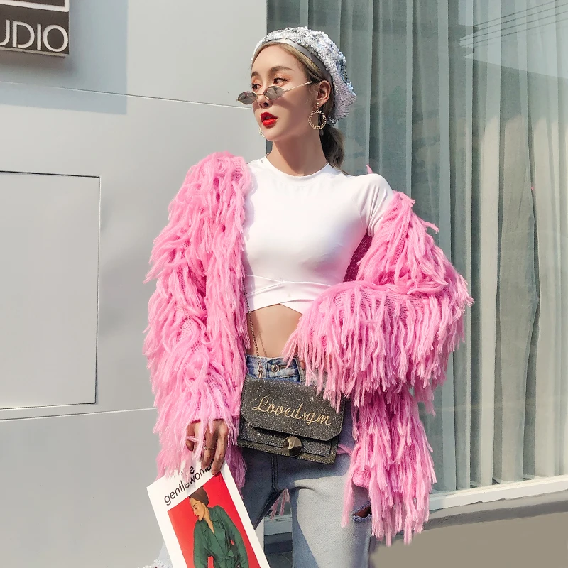 LANMREM 2019 Autumn And Winter New Casual Fashion Temperament Women Loose Plus Solid Color Fringed Sweater Coat TC494
LANMREM 2019 Autumn And Winter New Casual Fashion Temperament Women Loose Plus Solid Color Fringed Sweater Coat TC494