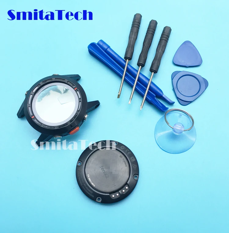 For Garmin Fenix 2 Li-ion Battery with back Bottom Cover + front cover with button GPS watch repair replacement part repair tool
For Garmin Fenix 2 Li-ion Battery with back Bottom Cover + front cover with button GPS watch repair replacement part repair tool