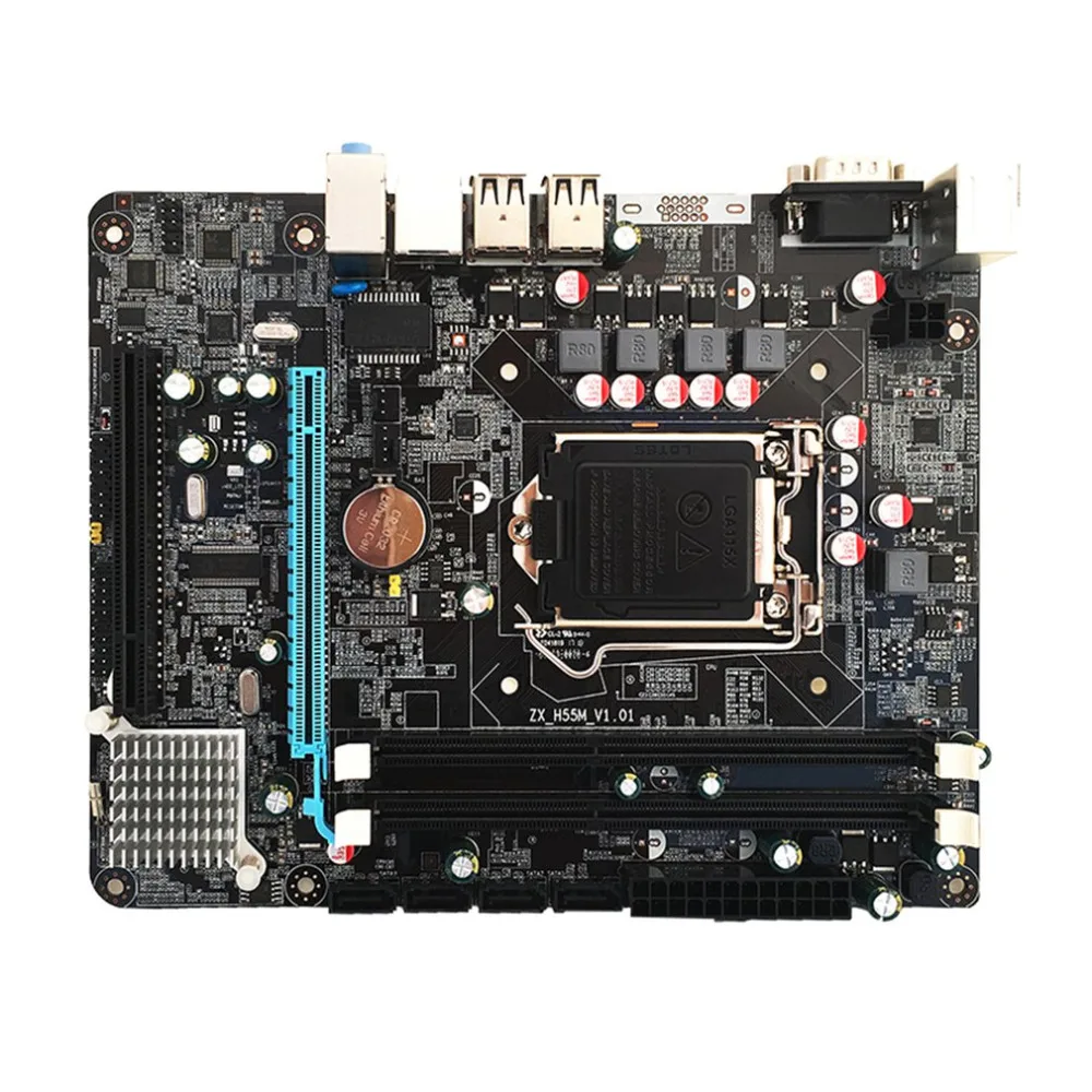 Motherboard with Intel P55 Desktop Computer Motherboard Supports with Ecc Memory LGA 1156 CPU Motherboard PCI Express 16X
Motherboard with Intel P55 Desktop Computer Motherboard Supports with Ecc Memory LGA 1156 CPU Motherboard PCI Express 16X