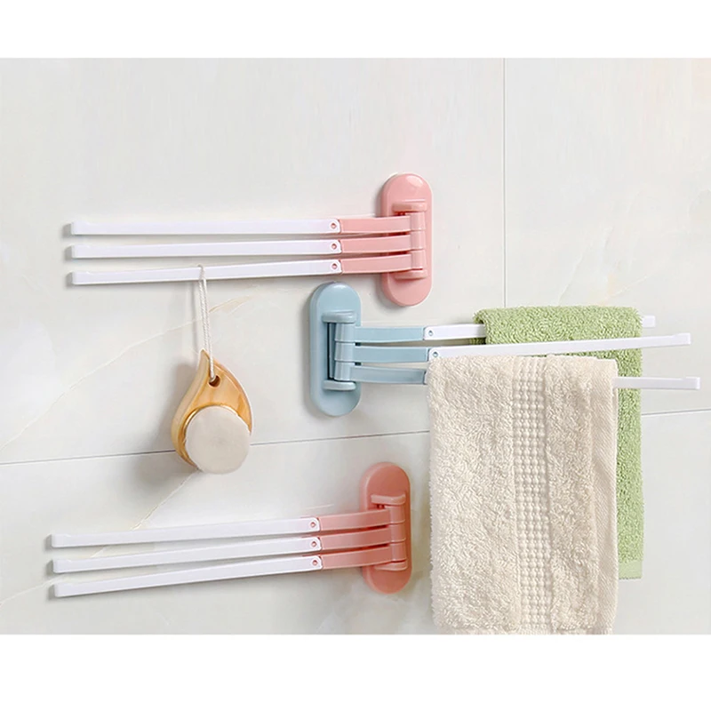 Creative Practical Adjustable Towel Rack Multifunction 3 Rotating Hanger Portable Household Bathroom Towel Racks
Creative Practical Adjustable Towel Rack Multifunction 3 Rotating Hanger Portable Household Bathroom Towel Racks
