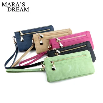 Mara's Dream High Capacity Fashion Women Wallets Long PU Leather Wallet Female Double Zipper Clutch Coin Purse Ladies Wristlet
Mara's Dream High Capacity Fashion Women Wallets Long PU Leather Wallet Female Double Zipper Clutch Coin Purse Ladies Wristlet