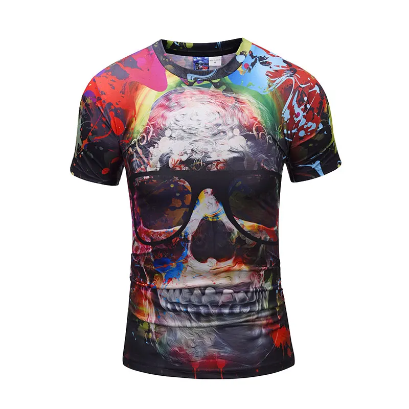 WduwFm New Brand Male Styles Skull Skeleton with Sunglasses Printing Compression T Shirts Hip Hop Men/Women 3D Printed Tops Tees
WduwFm New Brand Male Styles Skull Skeleton with Sunglasses Printing Compression T Shirts Hip Hop Men/Women 3D Printed Tops Tees